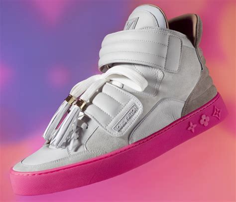 louis vuitton pink bottom kanye|louis vuitton jaspers pink shoes.